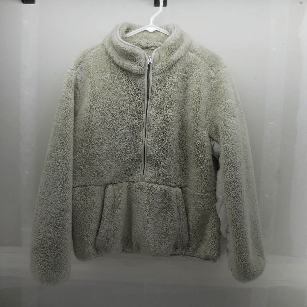 Dylan Los Angeles ** Quarter Zip Sherpa Pullover **‎ Women’s Size Medium